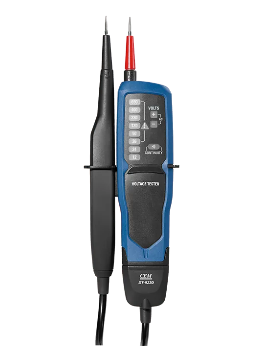 Тестер напряжения и непрерывности двухполюсный CEM DT-9233